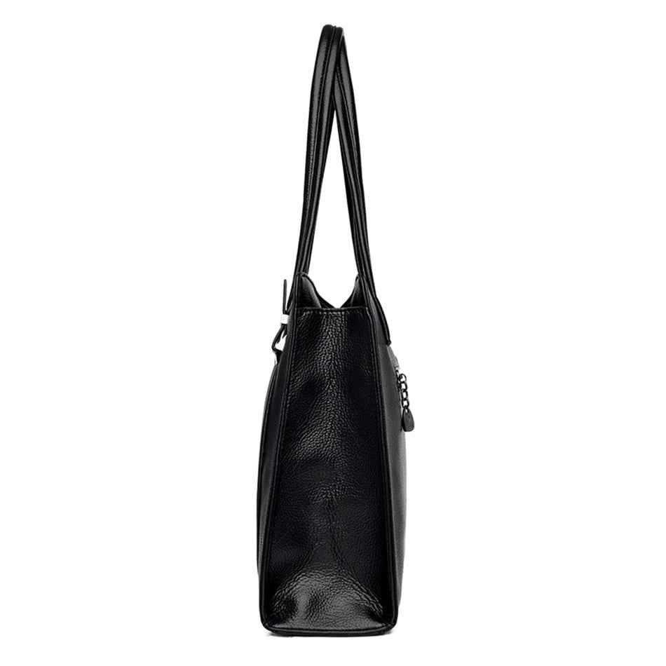 sac cabas femme large capacité Noir-Noir A-Noir B-Noir C-Noir D-Noir E-Jaune-Navybleu-Noir F-Marron-Rouge-Marron A-Vert-Noir G-Burgundy A-Burgundy B-Noir H-ShopGET®