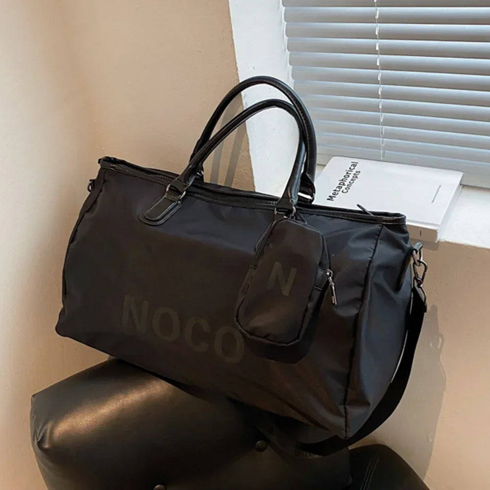 Sac weekend femme luxe Gris / OFFERTE-Noir / OFFERTE-ShopGET®
