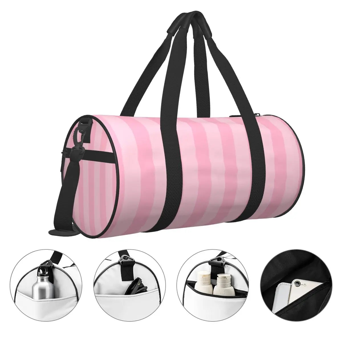 Sac polochon rose - ShopGET®
