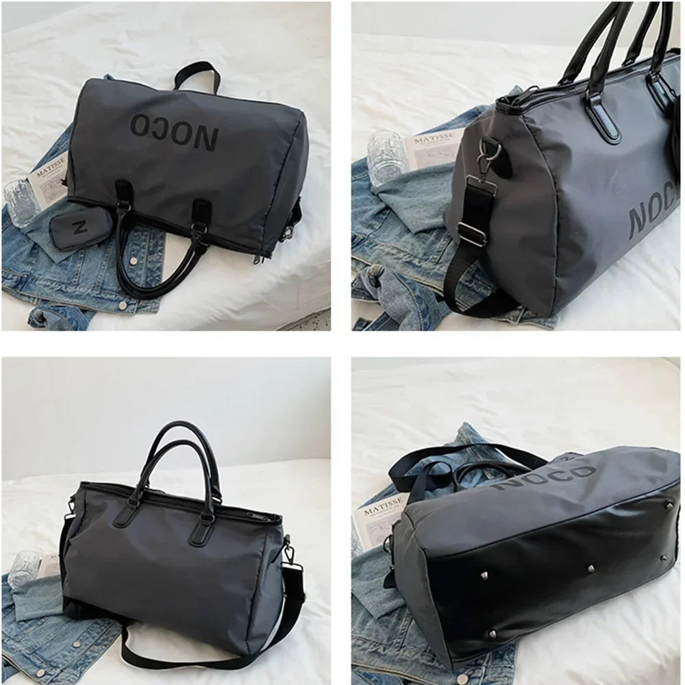 Sac weekend femme luxe Gris / OFFERTE-Noir / OFFERTE-ShopGET®