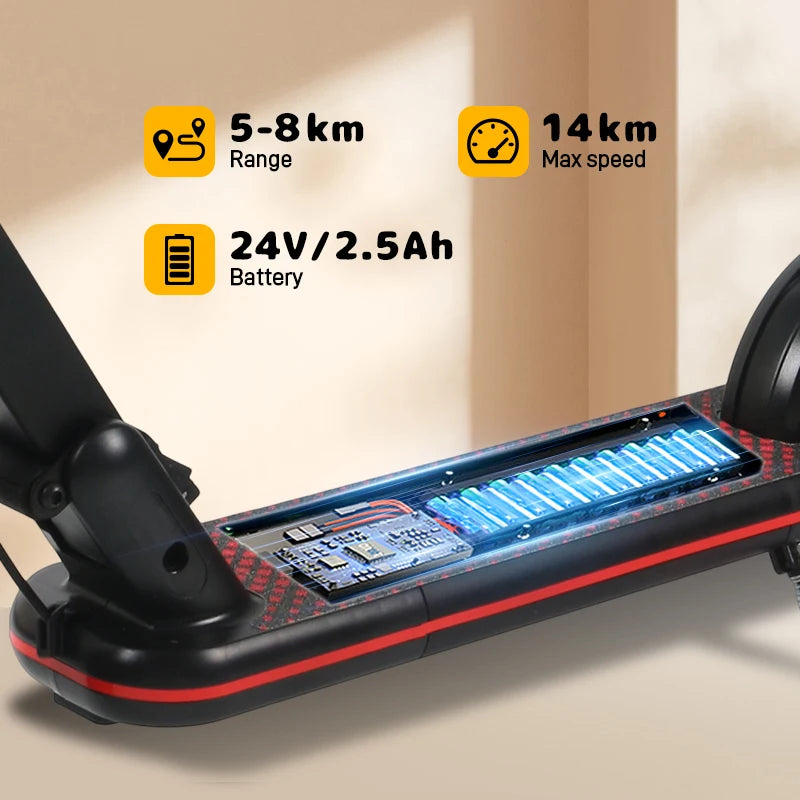 Trottinette électrique enfance - vitesse 14km/h Max