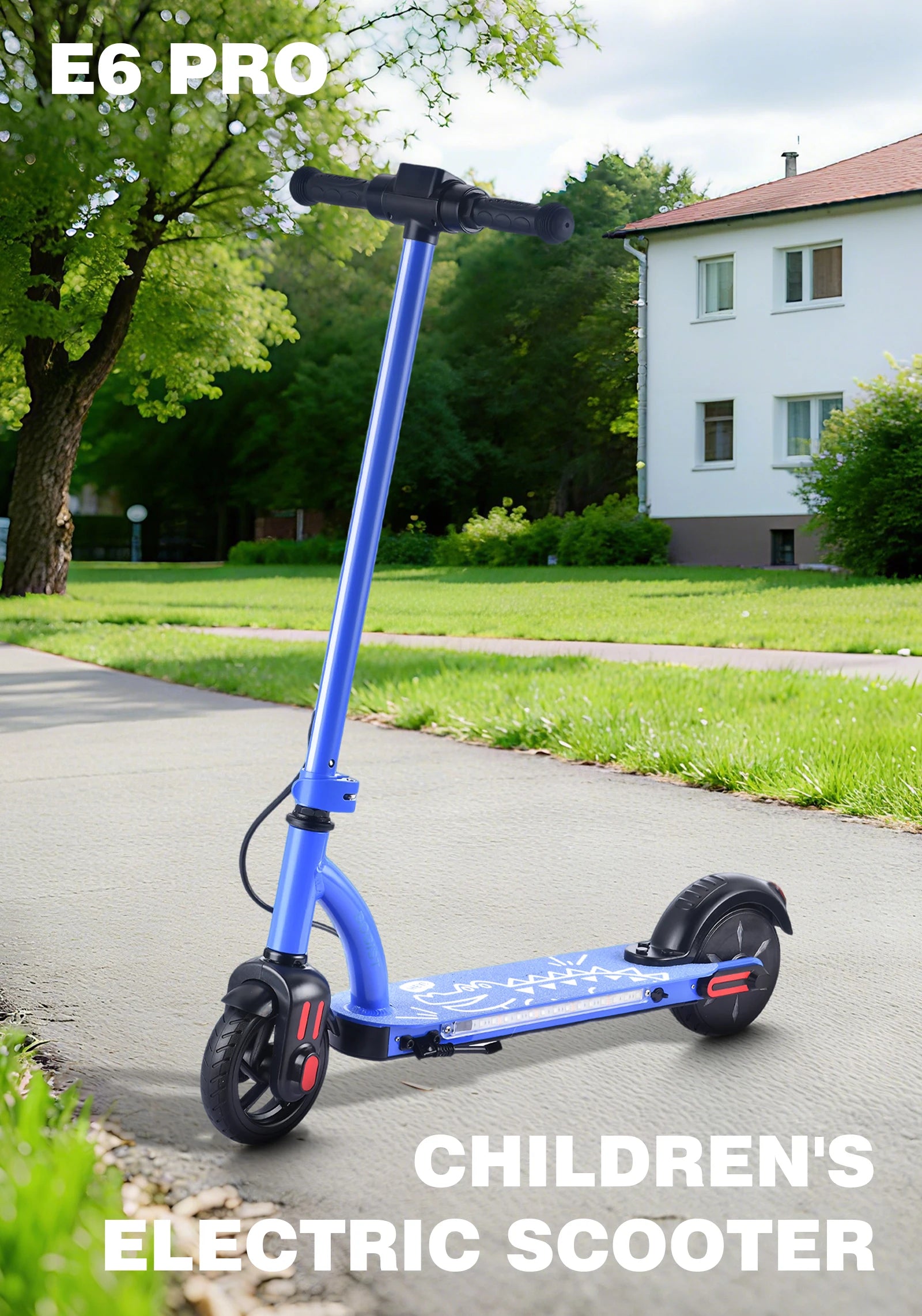 Trottinette électrique enfant  de  6-12 ans  16km/h Max