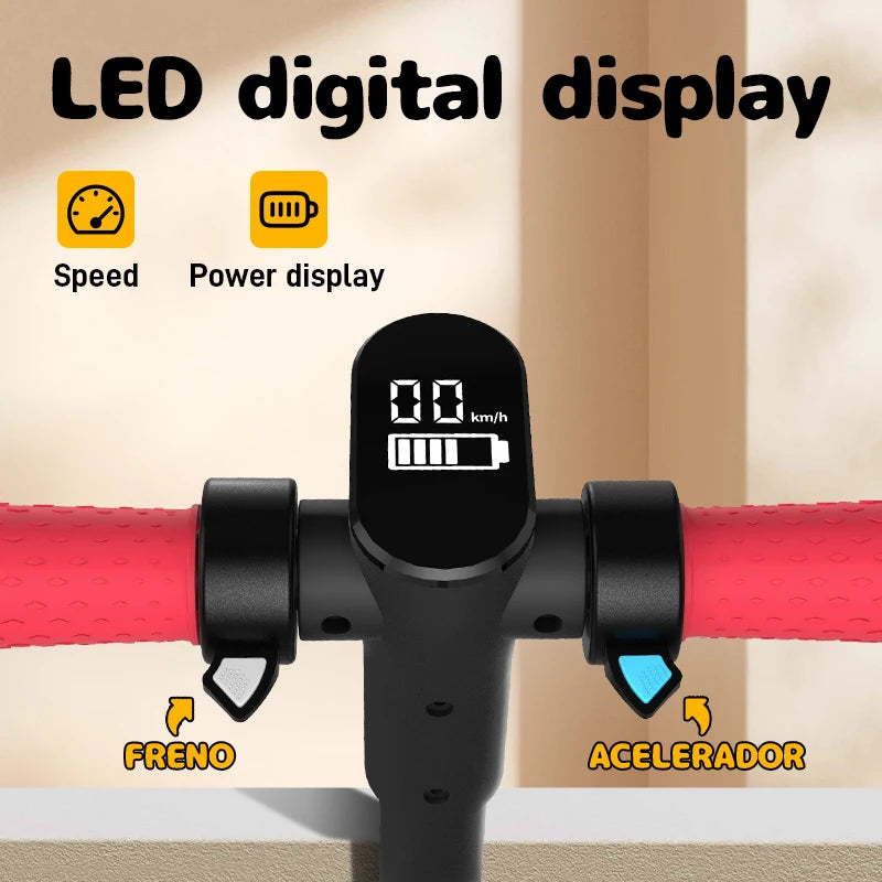 Trottinette électrique enfance - vitesse 14km/h Max