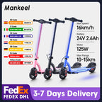 Trottinette électrique enfant  de  6-12 ans  16km/h Max