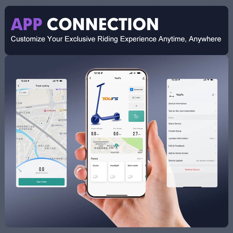 Trottinette électrique avec siège 350W Max 30km/h