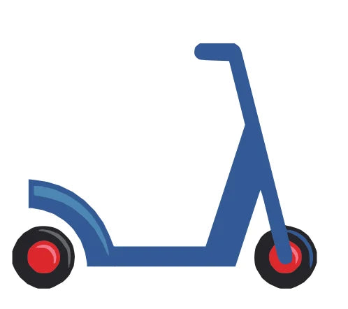 Trottinette électrique cross pliante