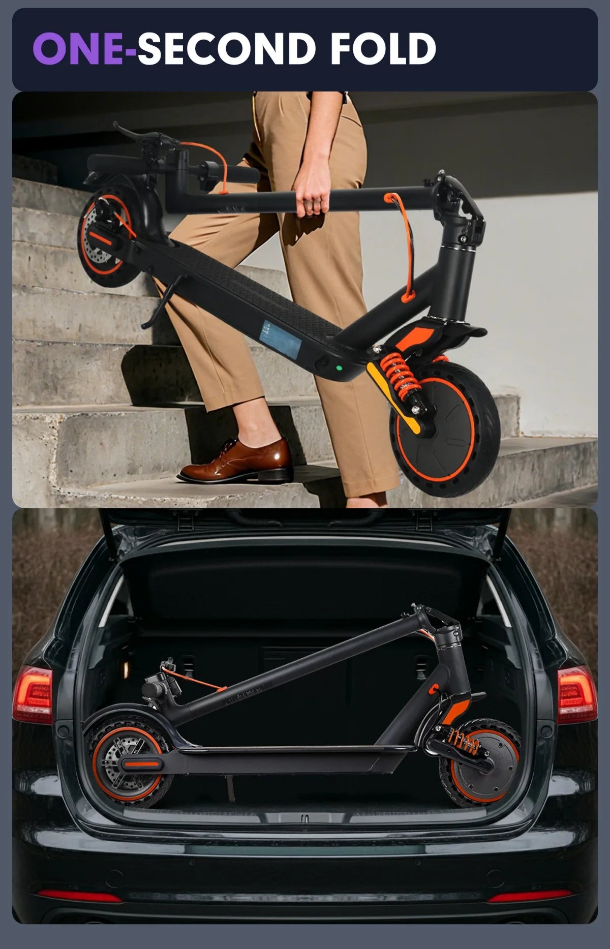 Trottinette électrique avec siège 350W Max 30km/h