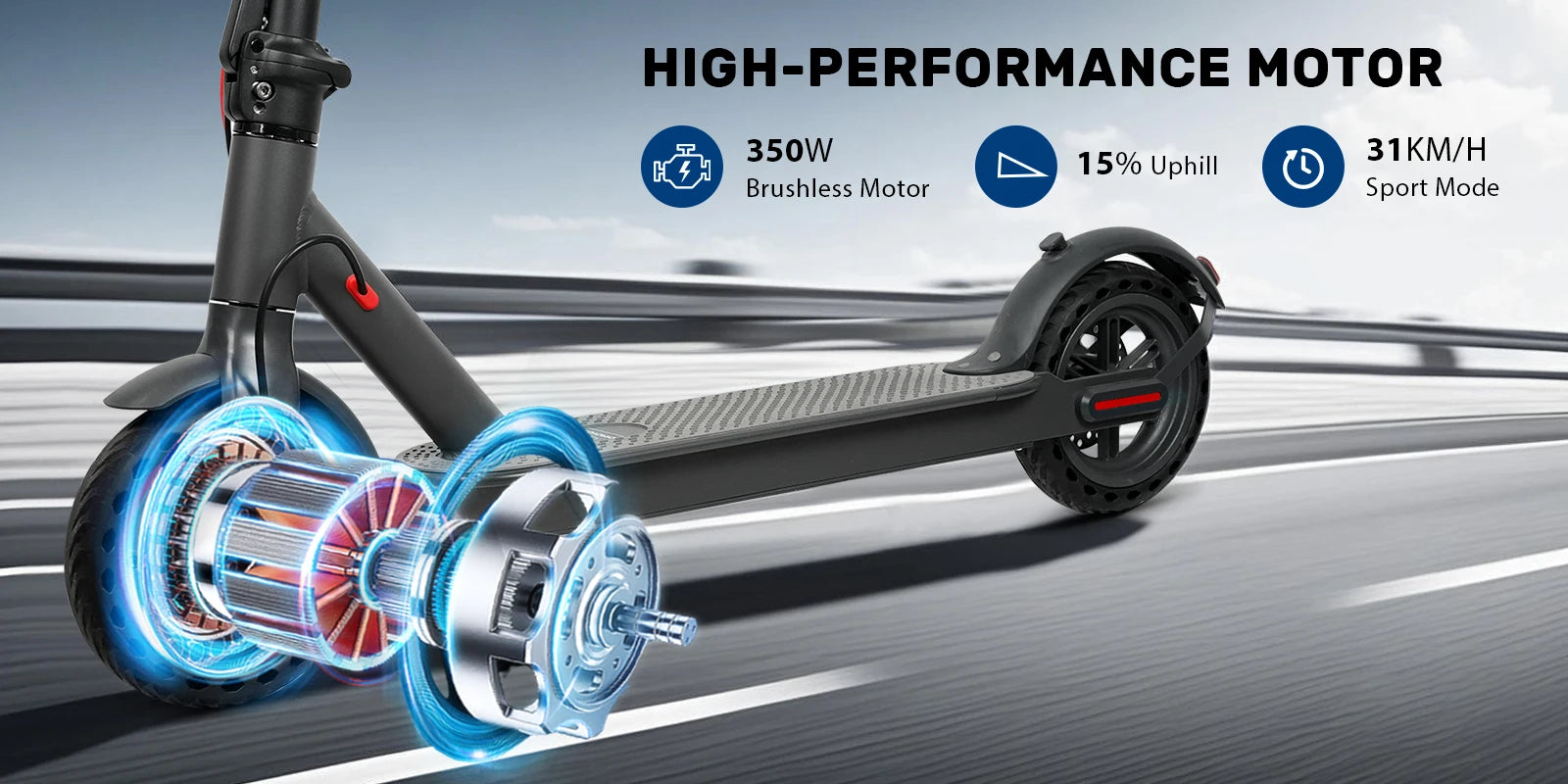 Trottinette électrique cross pliante