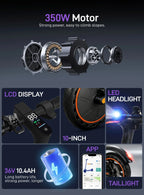 Trottinette électrique avec siège 350W Max 30km/h