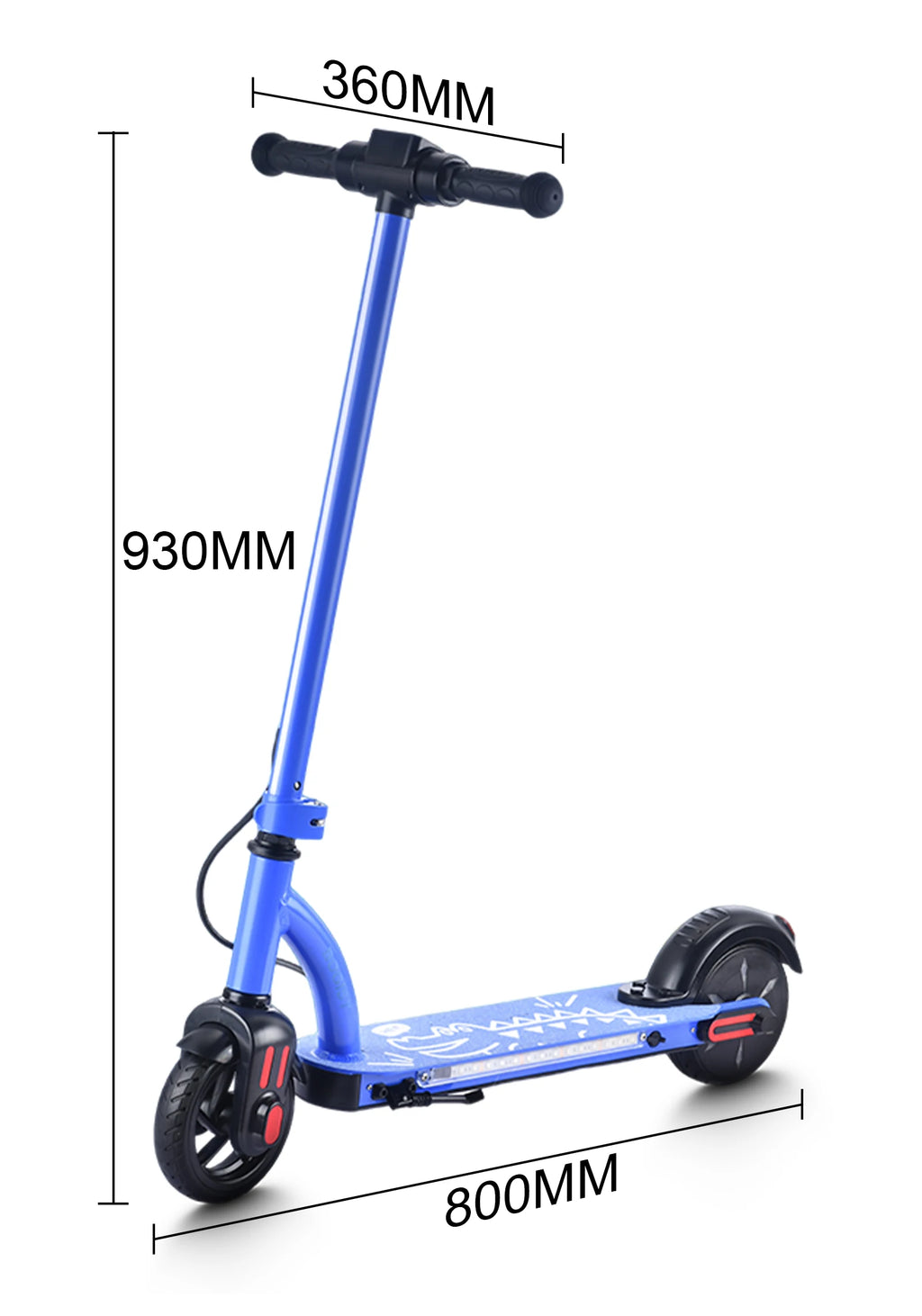 Trottinette électrique enfant  de  6-12 ans  16km/h Max