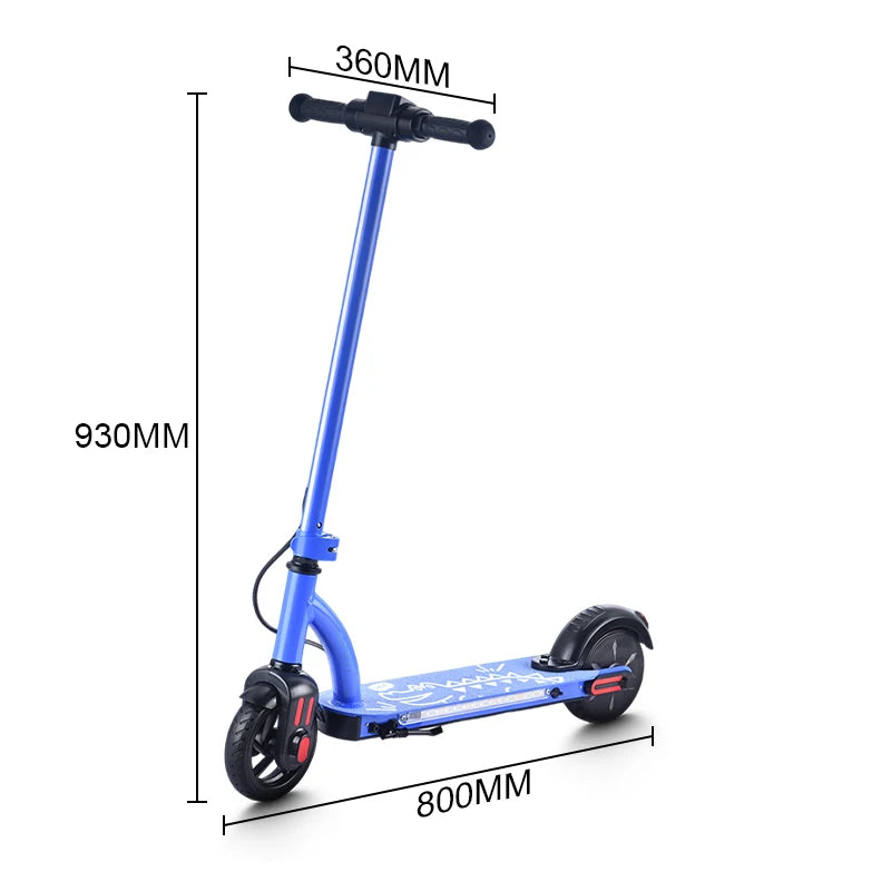 Trottinette électrique enfant  de  6-12 ans  16km/h Max