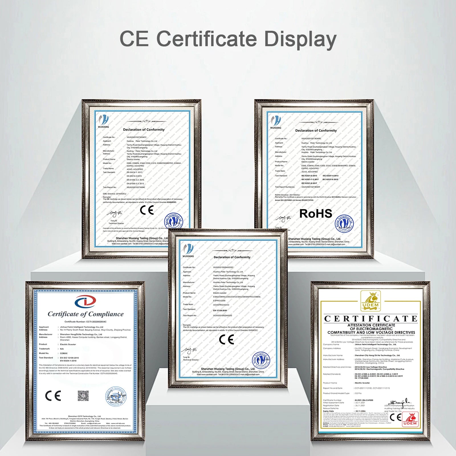 Trottinette électrique cross pliante