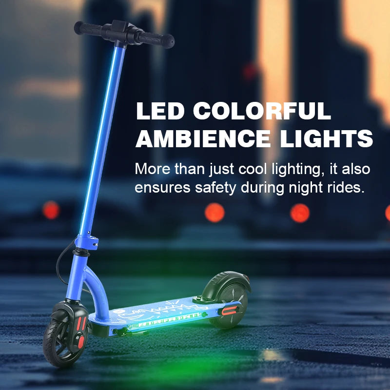 Trottinette électrique enfant  de  6-12 ans  16km/h Max