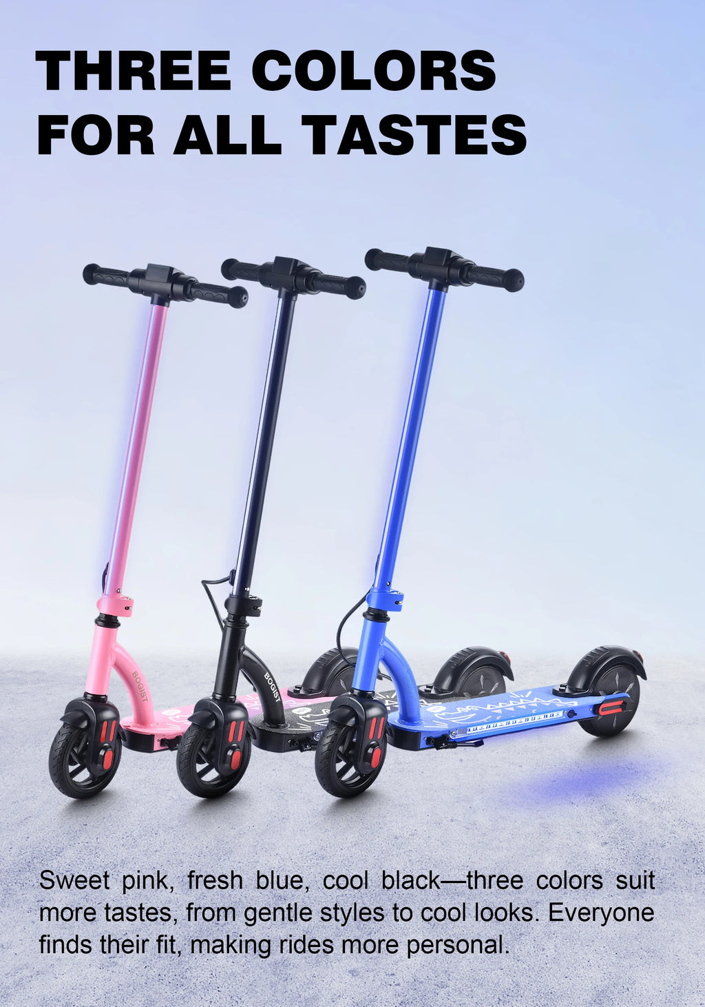 Trottinette électrique enfant  de  6-12 ans  16km/h Max