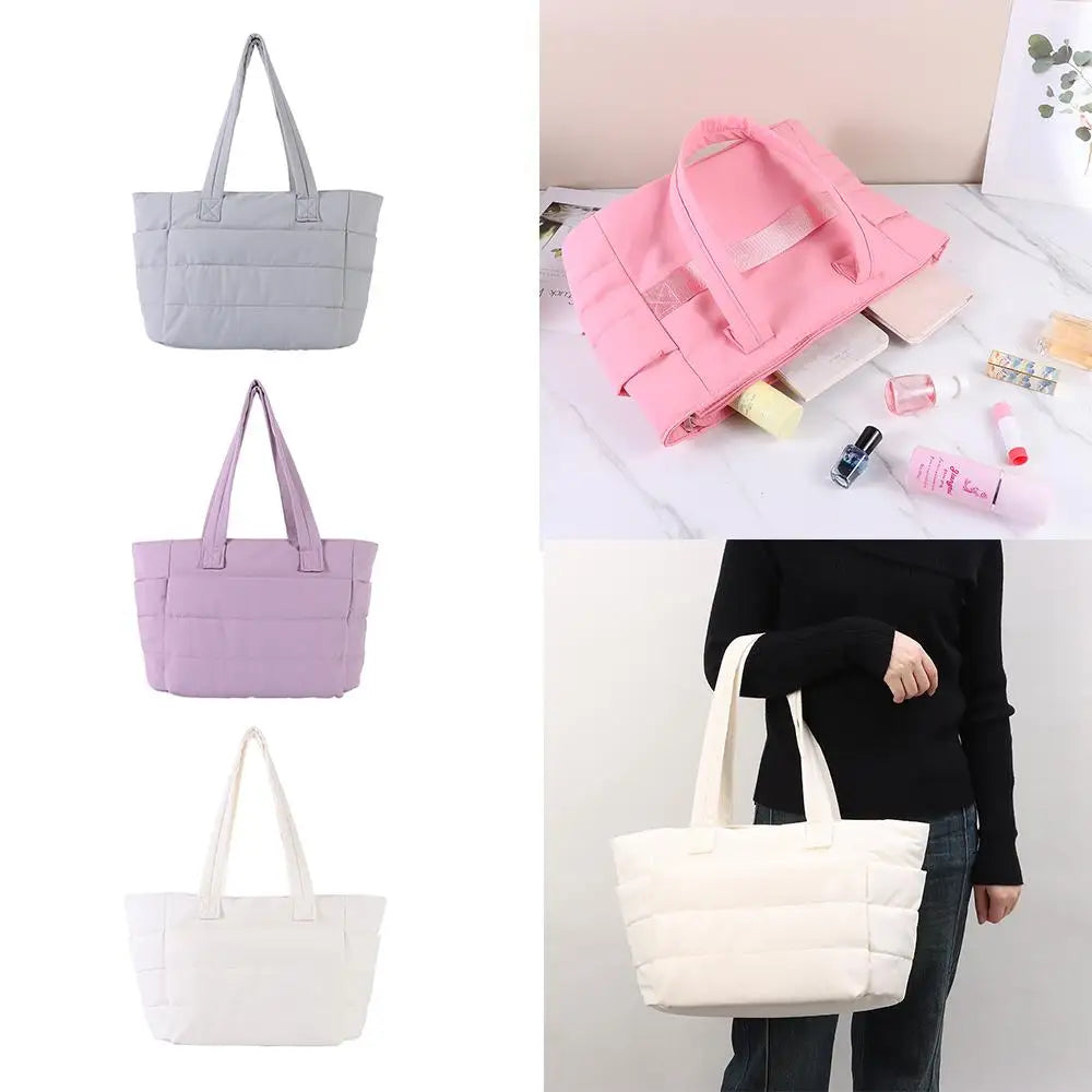 Cabas femme noir versatile Noir-Gris-Pourpre-Beige-Rose-ShopGET® 