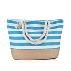 Cabas sac à rayures A-B-C-D-E-F-G-H-I-ShopGET® 