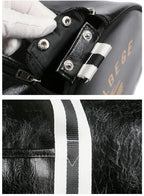 Grand sac polochon Rouge-Noir-ShopGET® 