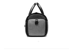 Sac weekend gentlemen de luxe Noir-Gris-ShopGET® 