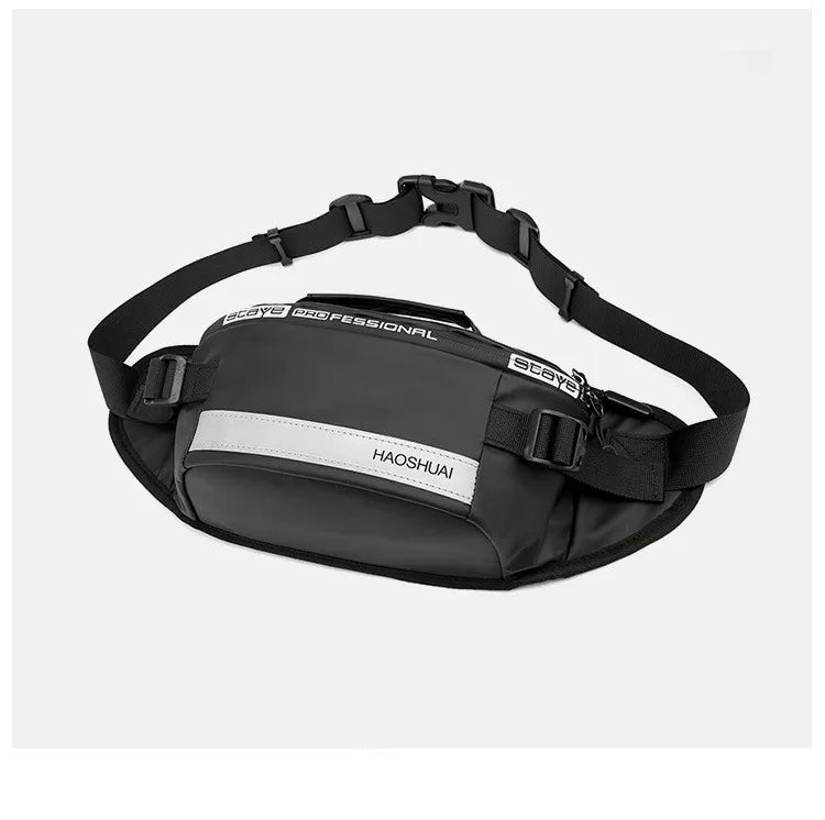 Sac banane homme streetwear en nylon