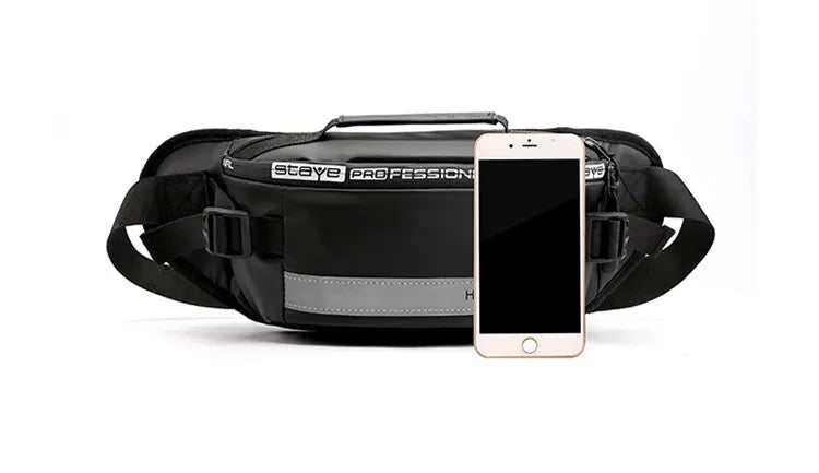 Sac banane homme streetwear en nylon