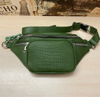 Sac banane en cuir femme