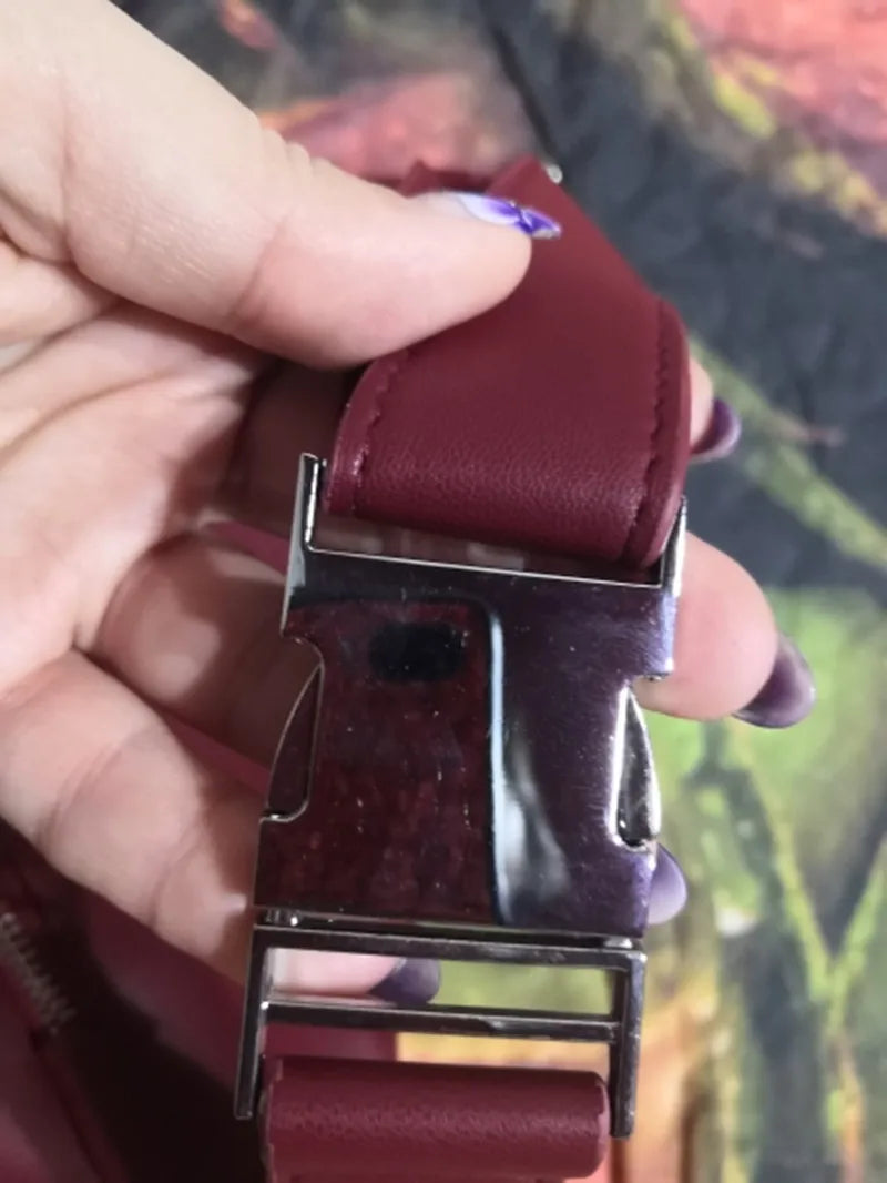 Sac banane en cuir femme