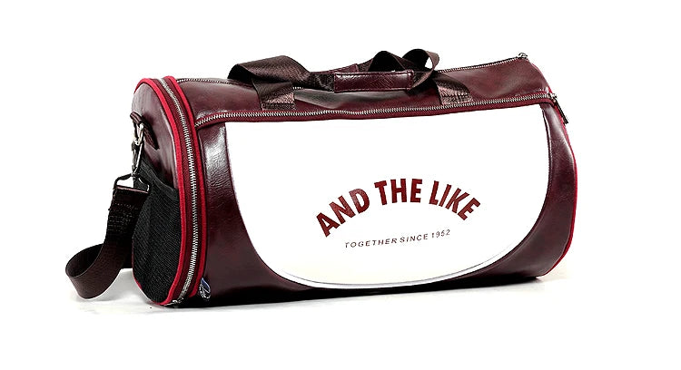 Sac polochon patron Vin rouge et Blanc-Noir Or-Vin Rouge-Vert Blanc-Noir Argenté-Vert-Bleu Blanc-ShopGET® 