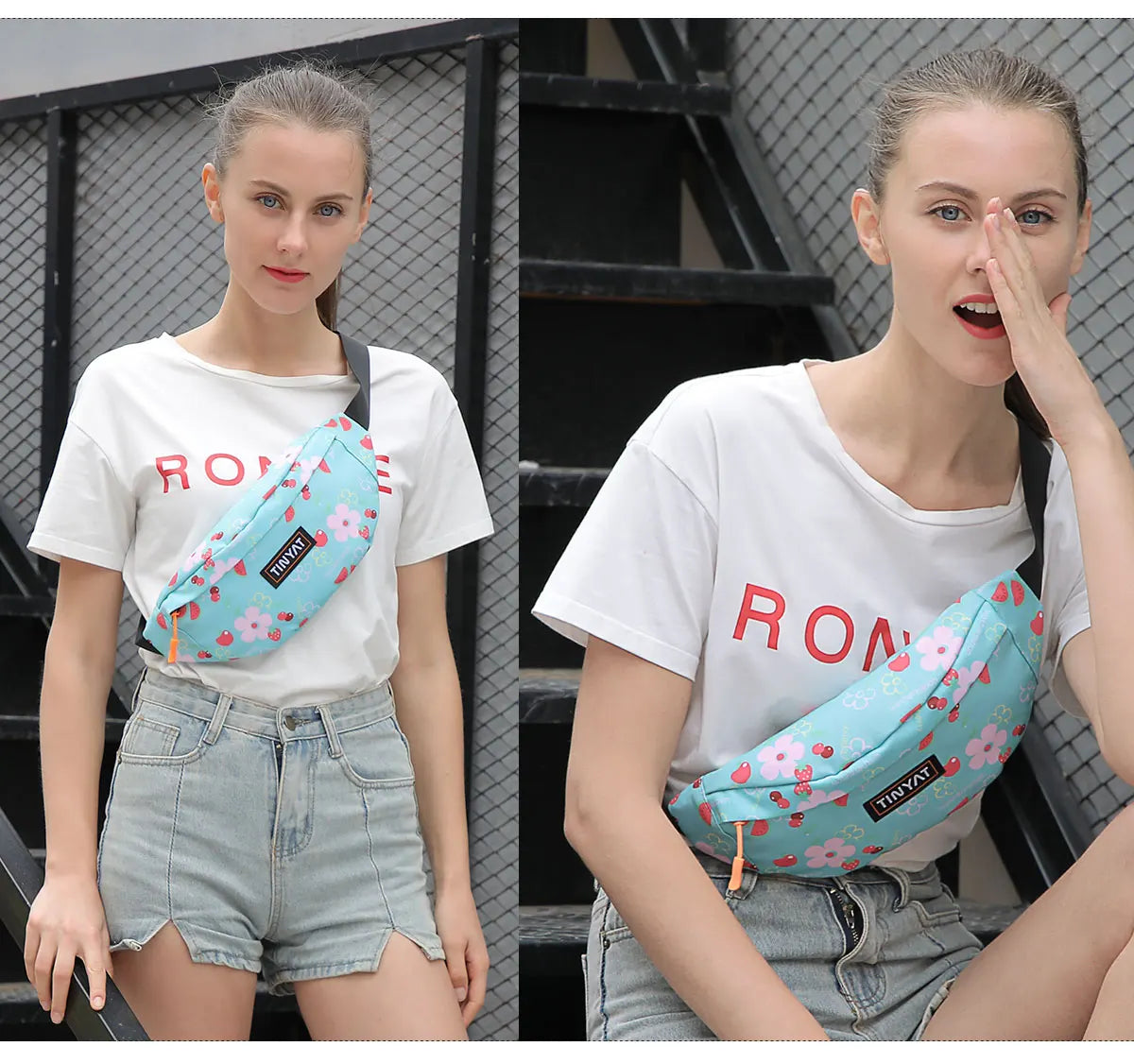 Sac banane tissu polyester pour femme - ShopGET®