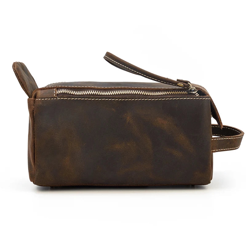 Trousse de toilette homme cuir luxe - ShopGET®