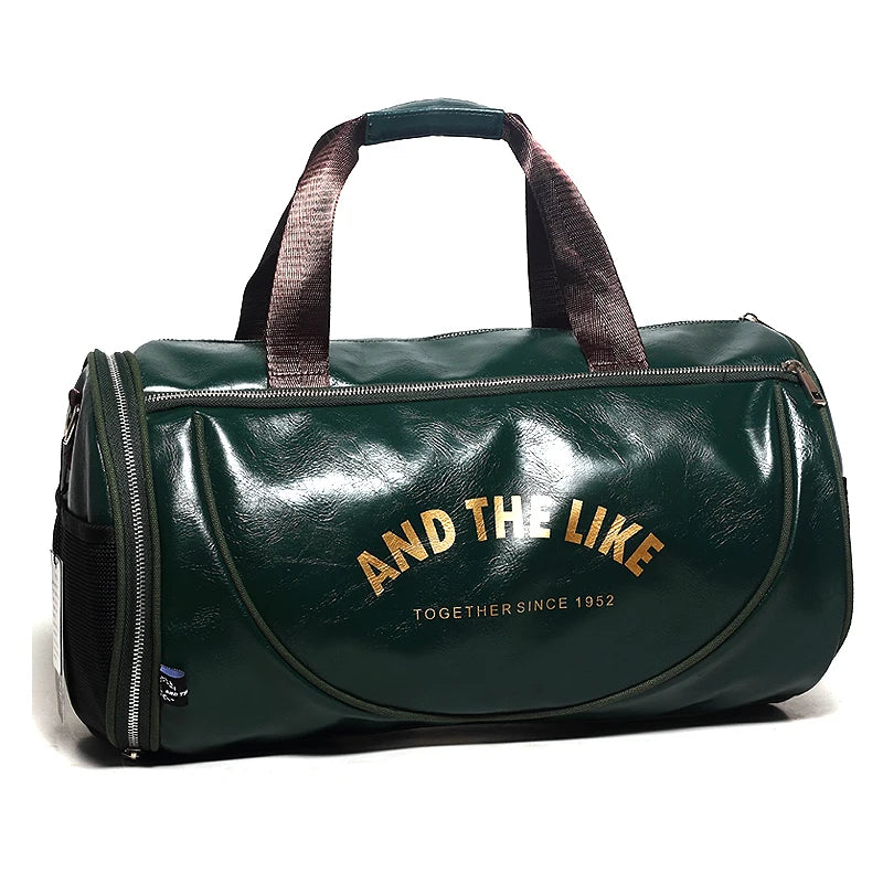 Sac polochon petit pas cher Bleu Blanc-Bordeau-Vert Blanc-Bordeau Blanc-Noir Blanc-Vert-Noir Or-ShopGET® 