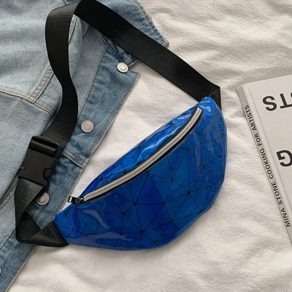 Sac banane argent pour femme - ShopGET®