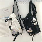 Sac banane toile pour homme