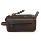 Trousse de toilette homme cuir luxe - ShopGET®