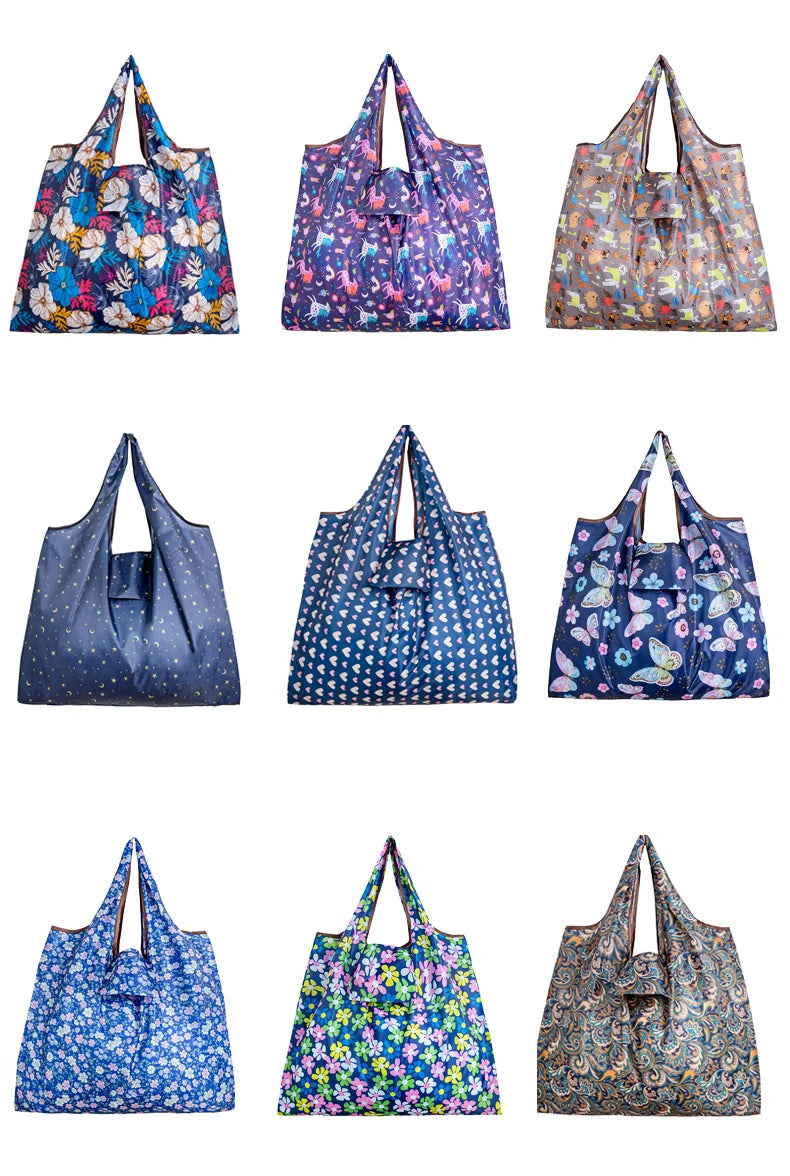 Sac de courses avec dessin A-B-C-D-E-F-G-H-I-J-K-ShopGET® 