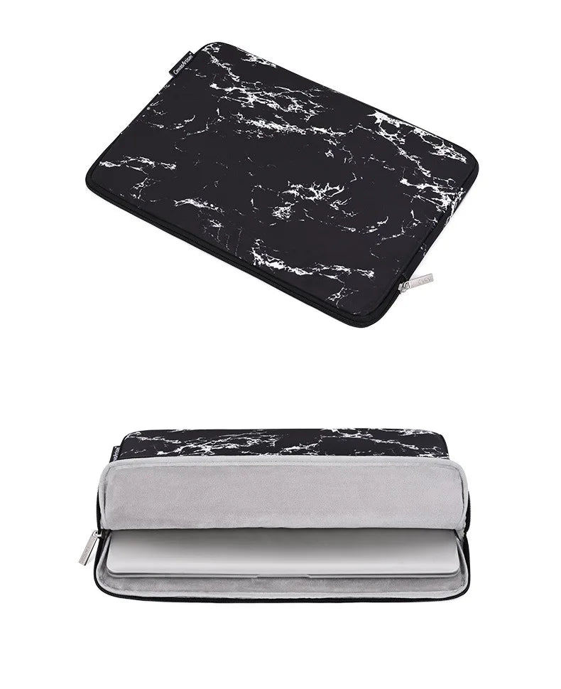 Pochette ordinateur luxe femme fleur 3D - ShopGET®