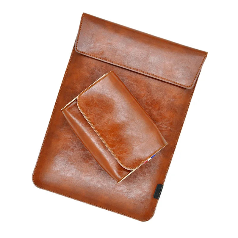 Pochette ordinateur cuir enveloppe - ShopGET®