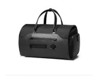 Sac weekend gentlemen de luxe Noir-Gris-ShopGET® 
