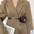 Sac banane léopard original pour ceinture