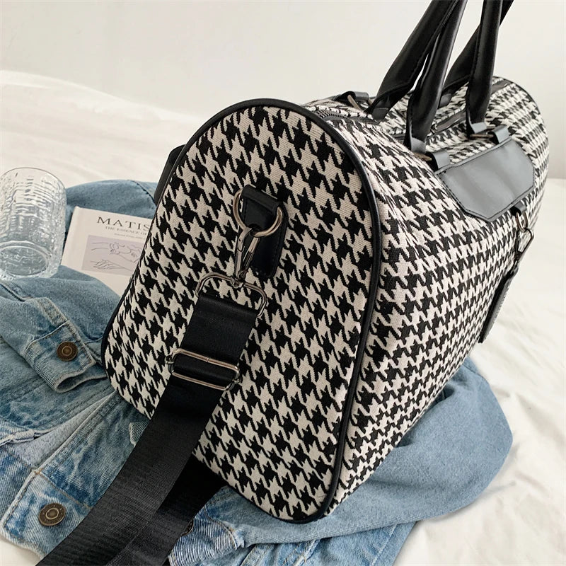 Sac weekend homme / Femme pas cher à décor géométrique Sac Weekend (GRAND)-Sac Weekend (PETIT)-ShopGET® 