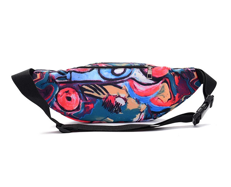 Sac banane violet imperméable pour femme - ShopGET®