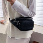 Sac banane en cuir femme