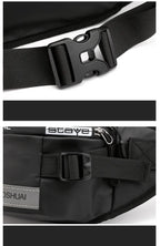 Sac banane homme streetwear en nylon