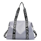 Sac cabas femme bag 1980 Noir / 51x15x38cm-Pourpre / 51x15x38cm-Rouge / 51x15x38cm-Bleu / 51x15x38cm-Gris / 51x15x38cm-ShopGET® 