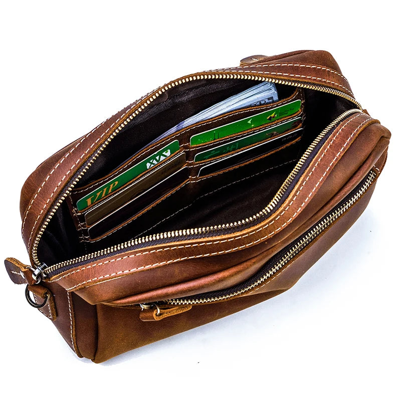 Trousse de toilette homme cuir luxe