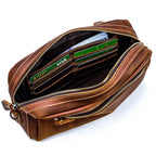 Trousse de toilette homme cuir luxe