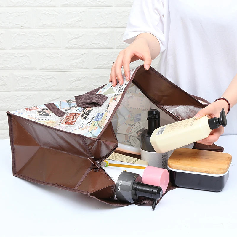 Sac de courses chic et large A / 48X34X17cm-B / 48X34X17cm-C / 48X34X17cm-D / 48X34X17cm-E / 48X34X17cm-F / 48X34X17cm-G / 48X34X17cm-H / 48X34X17cm-ShopGET® 