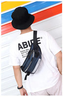 Sac banane homme streetwear en nylon