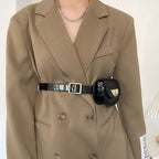 Sac banane léopard original pour ceinture