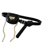 Sac banane léopard original pour ceinture