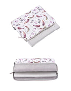 Pochette ordinateur 15.6 pouces à fleur rose - ShopGET®